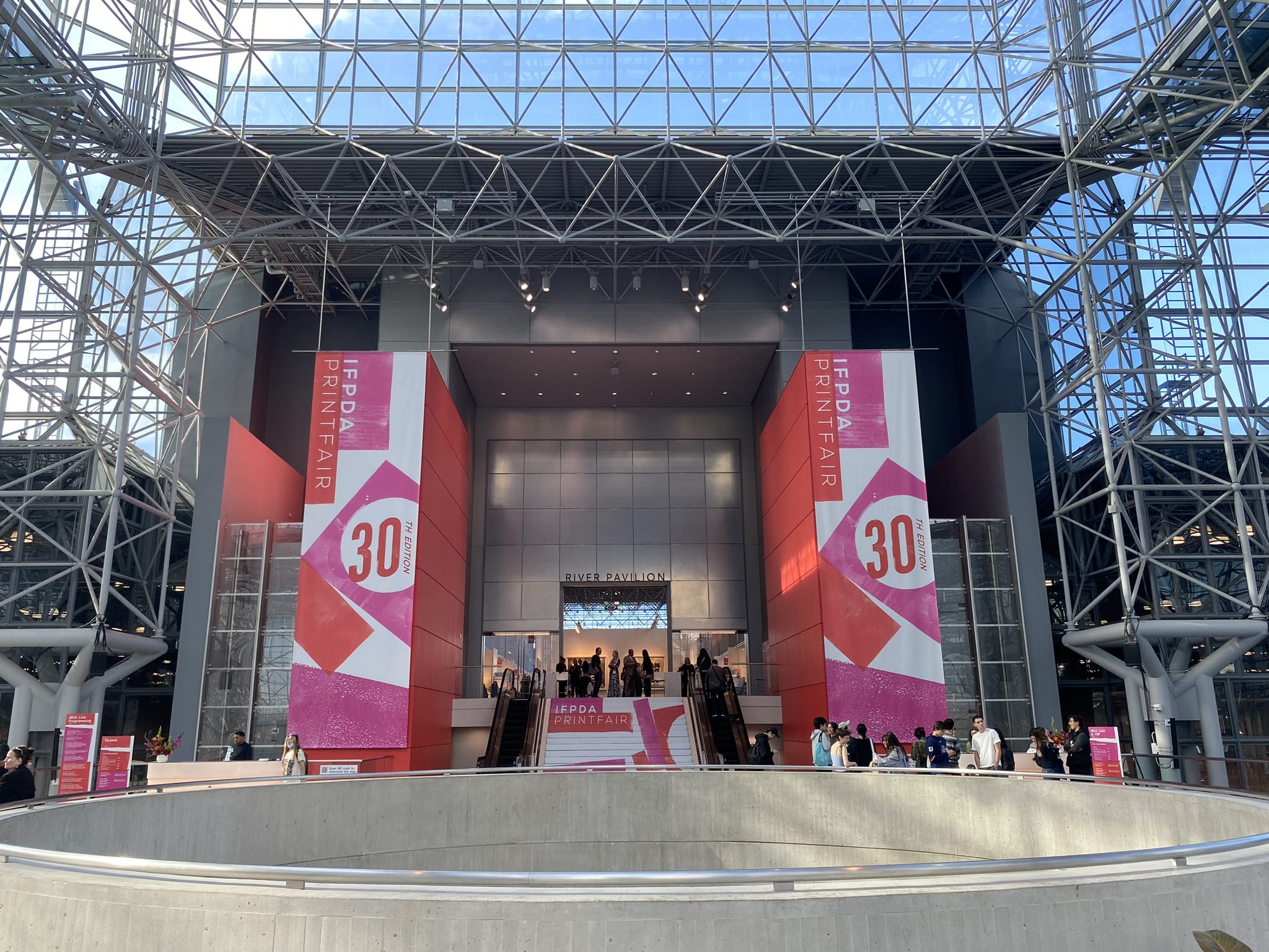 IFPDA Print Fair — Javits Center, 30th edition entrance at the River Pavilion, 2023