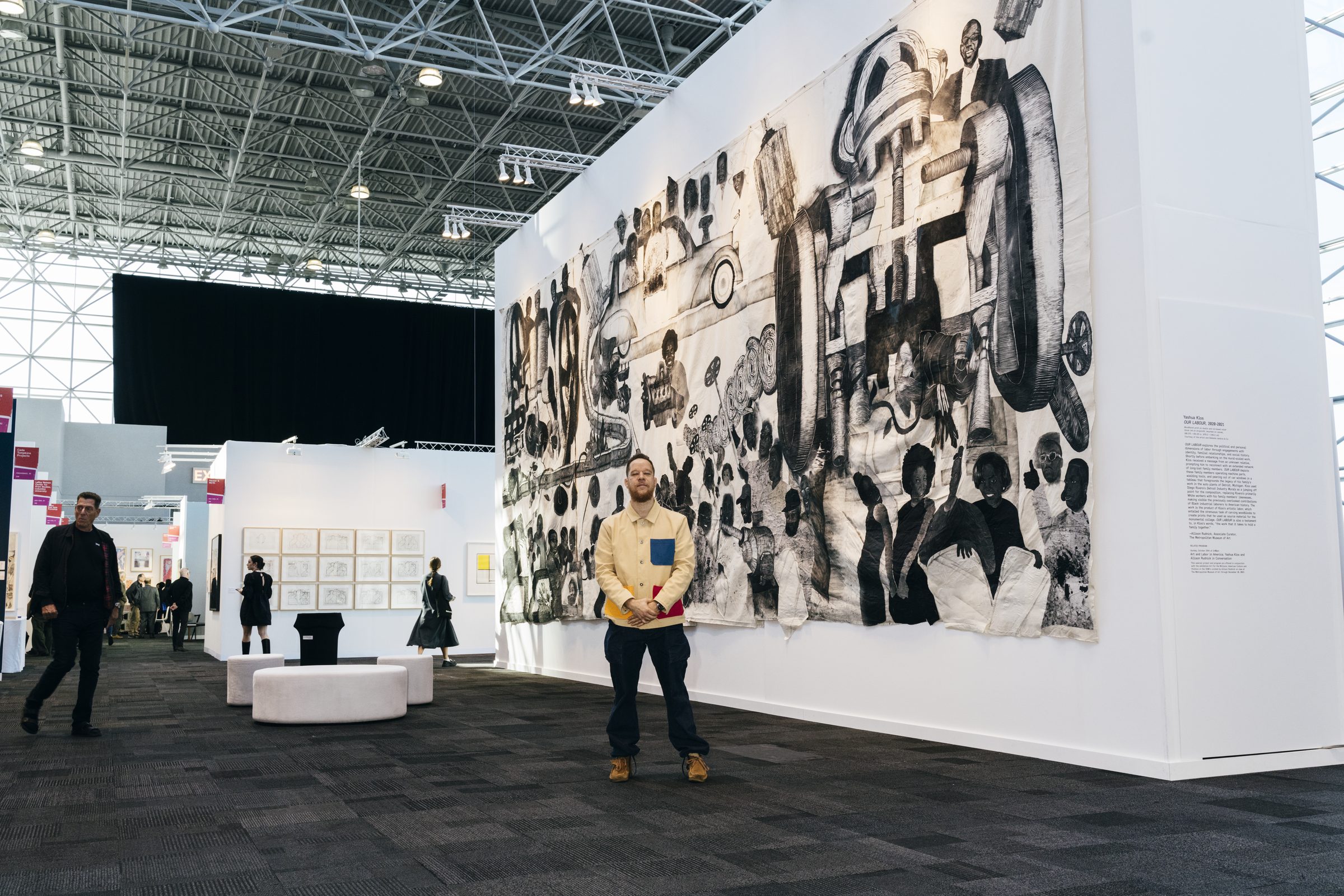 IFPDA Print Fair — Javits Center, Annie Forrest