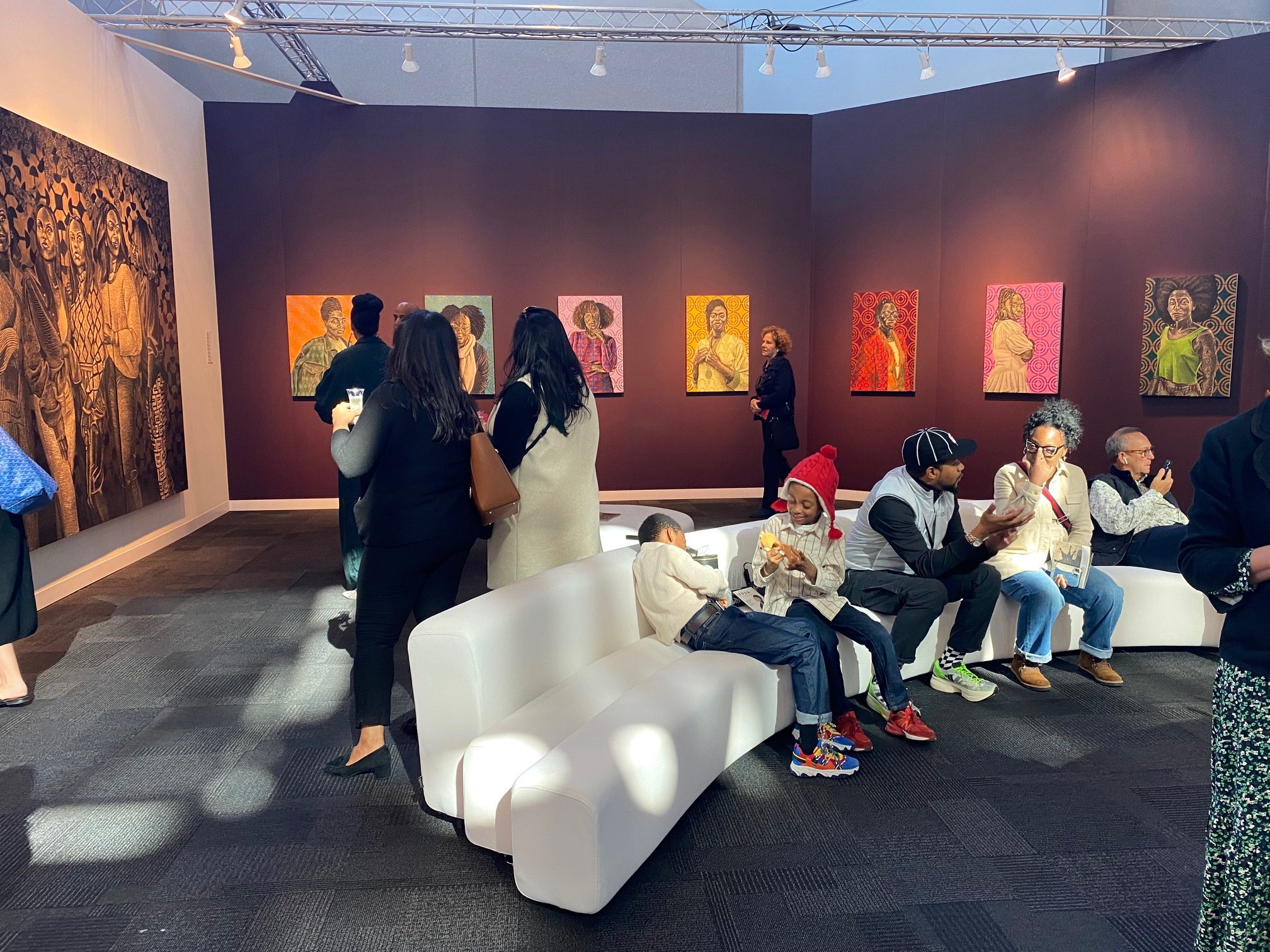 IFPDA Print Fair — Javits Center, gallery booth
