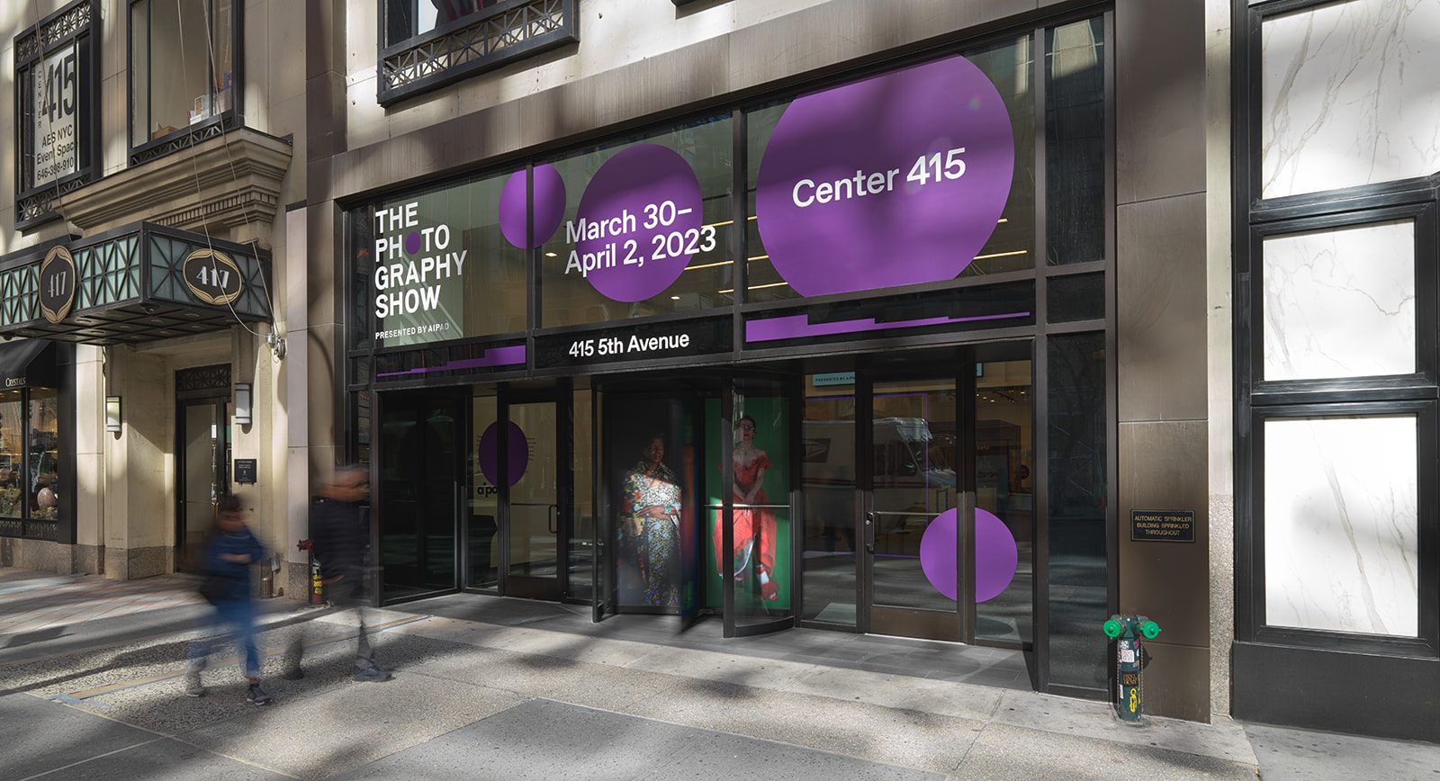 The Photography Show, AIPAD — Center 415 entrance on Fifth Avenue, 2023