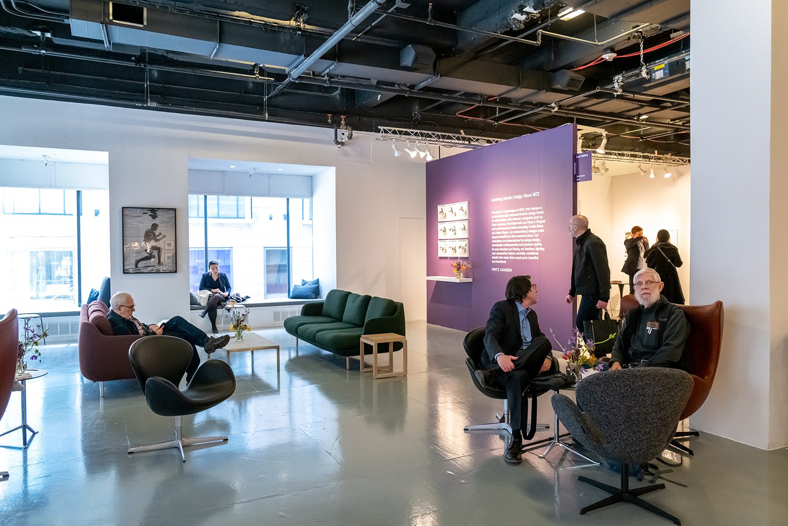 The Photography Show, AIPAD — Fritz Hansen lounge
